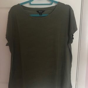 Olive green top
